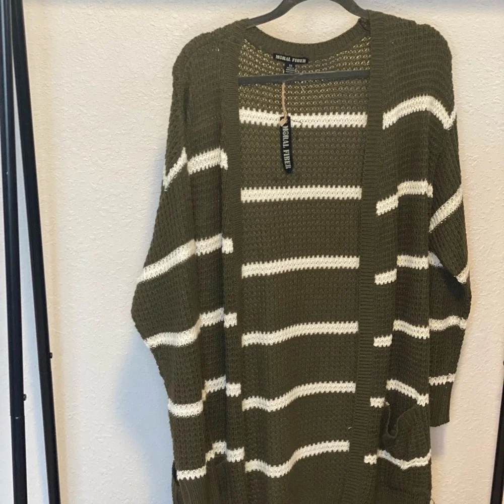 Moral Fiber Forest Sweater - Picture 1 of 2